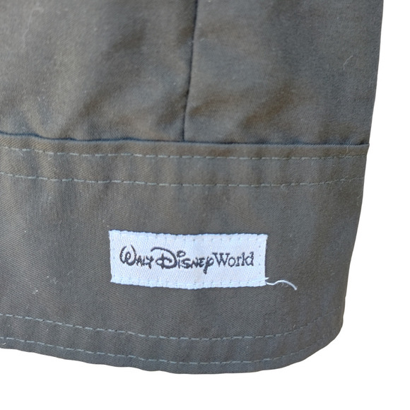 Mickey Hoodie Walt Disney World Light Jacket Zip Close Mickey Mouse Lined Black - Picture 9 of 10